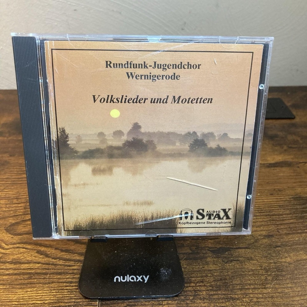 Rundfunk-Jugendchor Wernigerode CD Volkslieder Audio Stax Binaural Recording